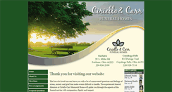 Desktop Screenshot of cirielloandcarrfh.com